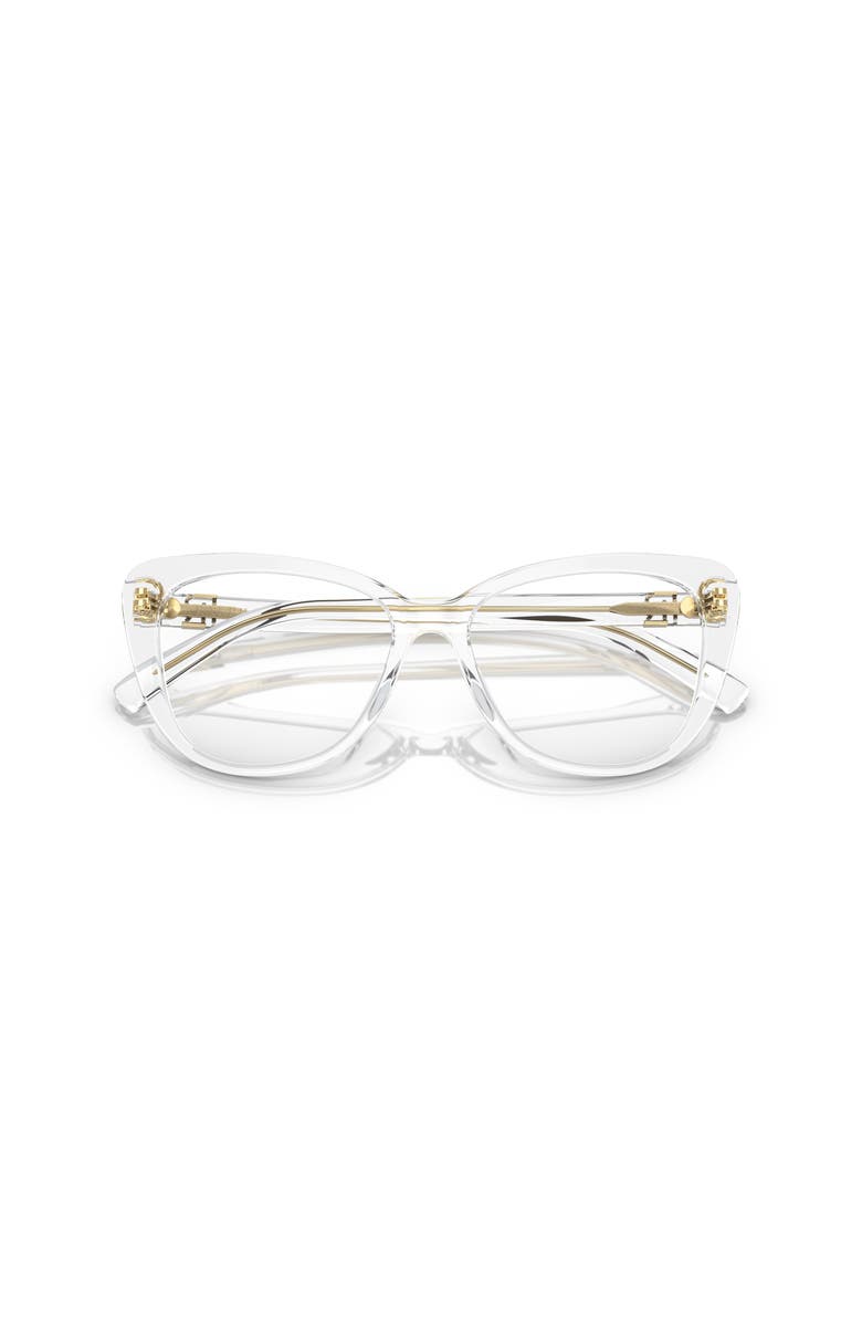 Ralph Lauren 54mm Cat Eye optical glasses, Alternate, color, Transparent