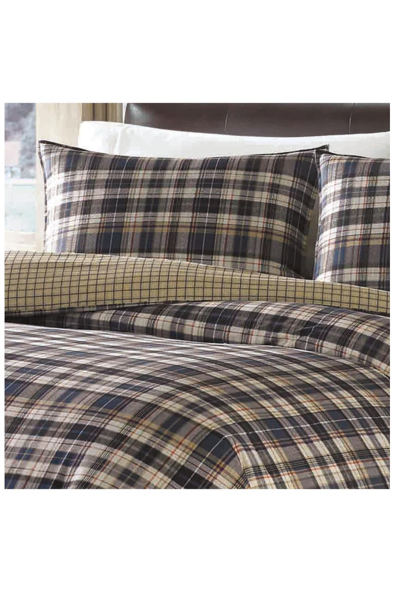 Port Gamble Twin Comforter & Sham Set, Alternate, color, DUSTED INDIGO