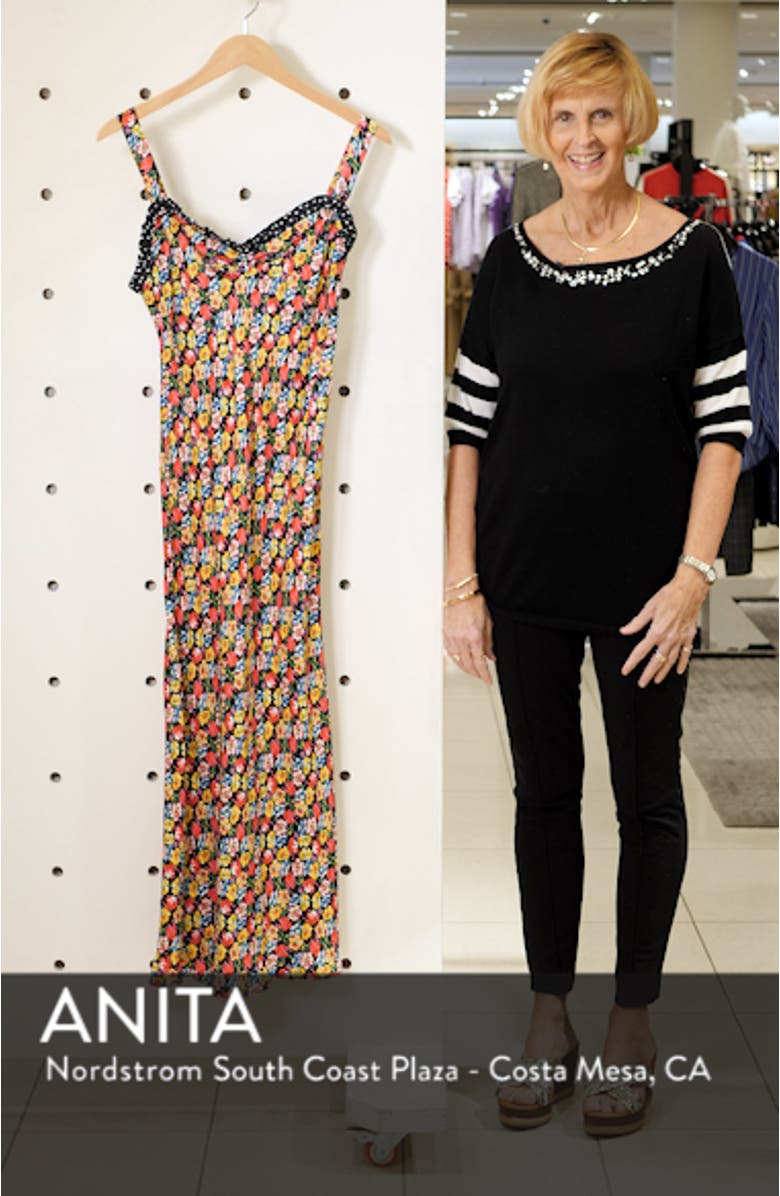 Juliet Floral & Polka Dot Print Dress, sales video thumbnail