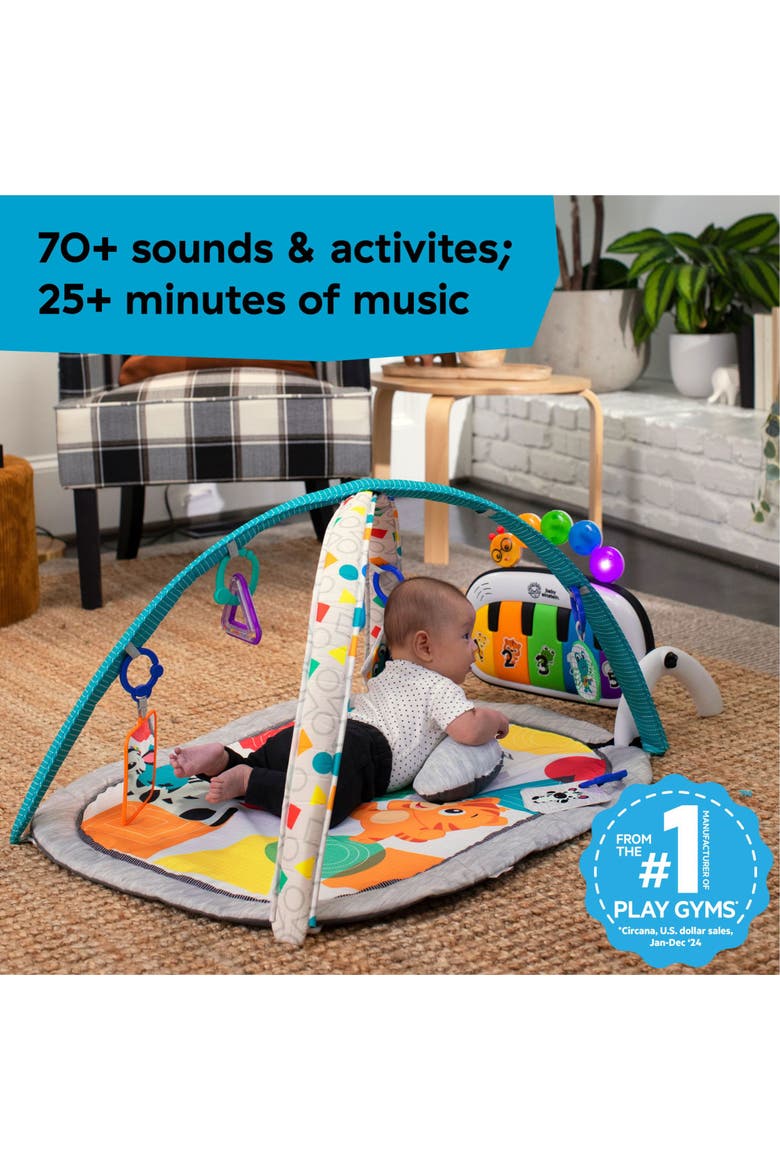 4-in-1 Kickin' Tunes Music and Language Discovery Play Gym, Alternate, color, Multicolored