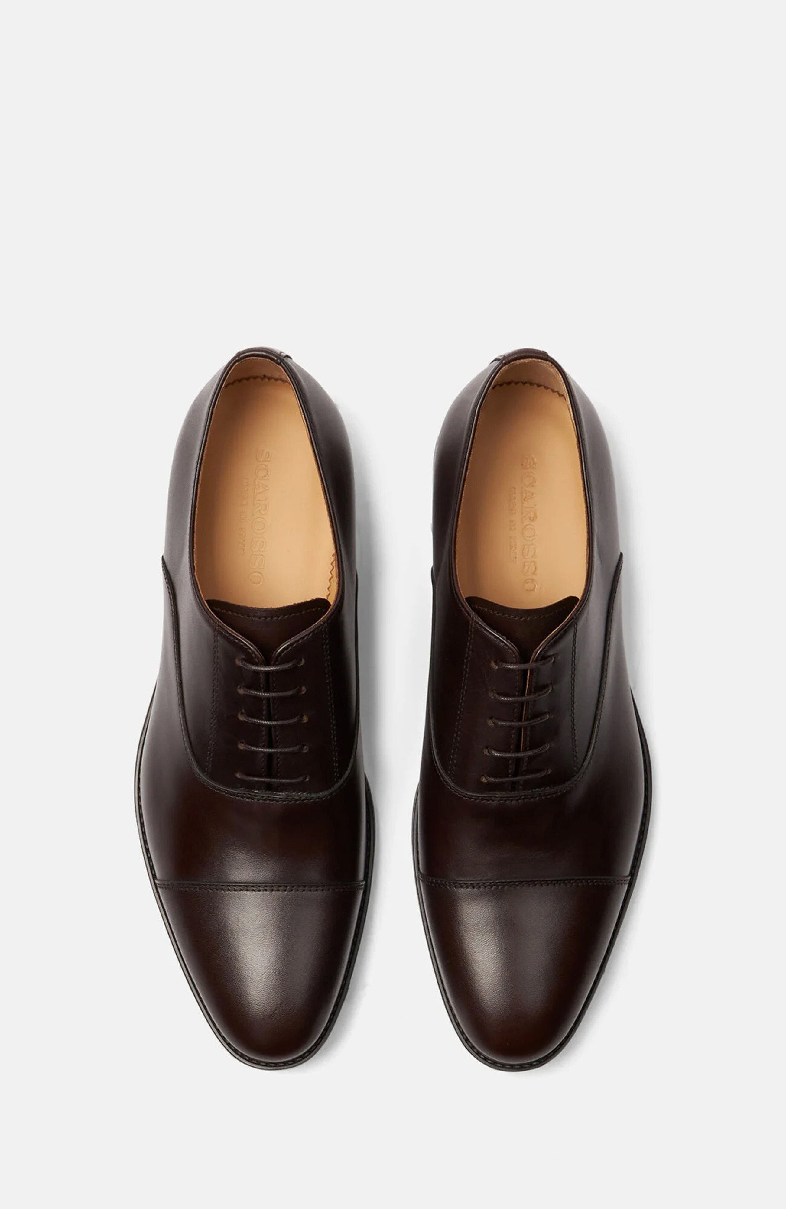 Cesare Oxfords, Alternate, color, Dark Brown Calf