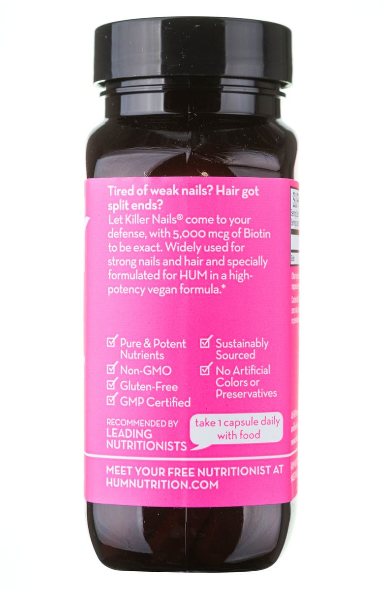 Hum Nutrition Killer Nails<sup>®</sup> Supplement, Alternate, color, 