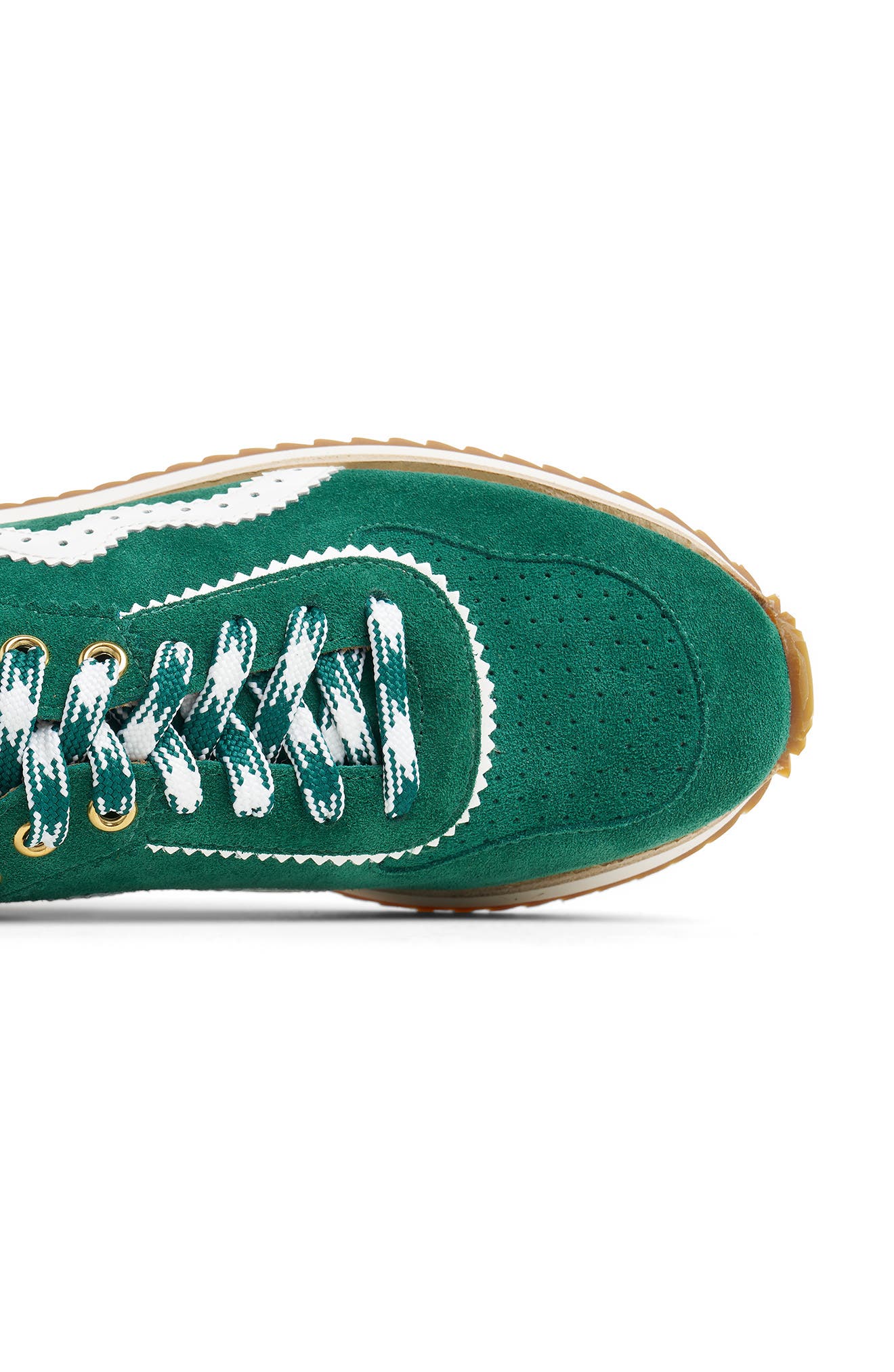 The Office of Angela Scott The Remi Sneaker, Alternate, color, Emerald