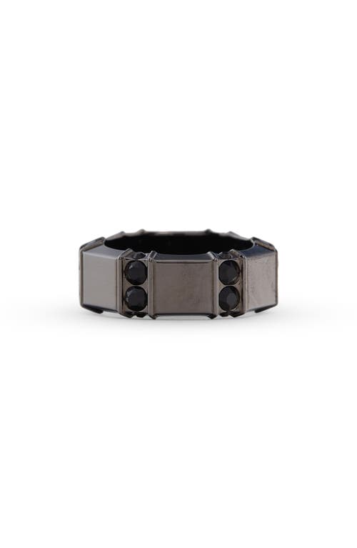Alexander Mcqueen Dapper Ring In Gray
