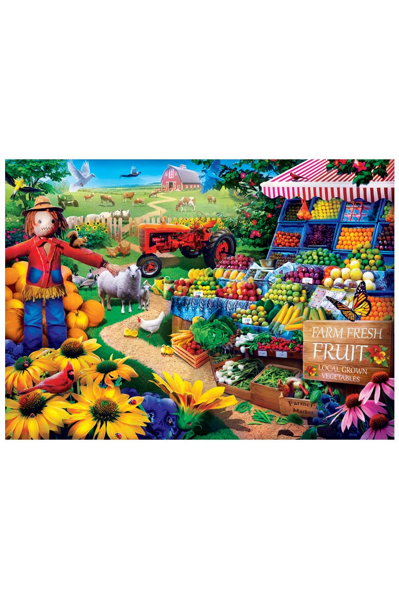 1000 Piece Jigsaw Puzzle - Fresh Farm Fruit - 19.25"x26.75", Alternate, color, Multicolor