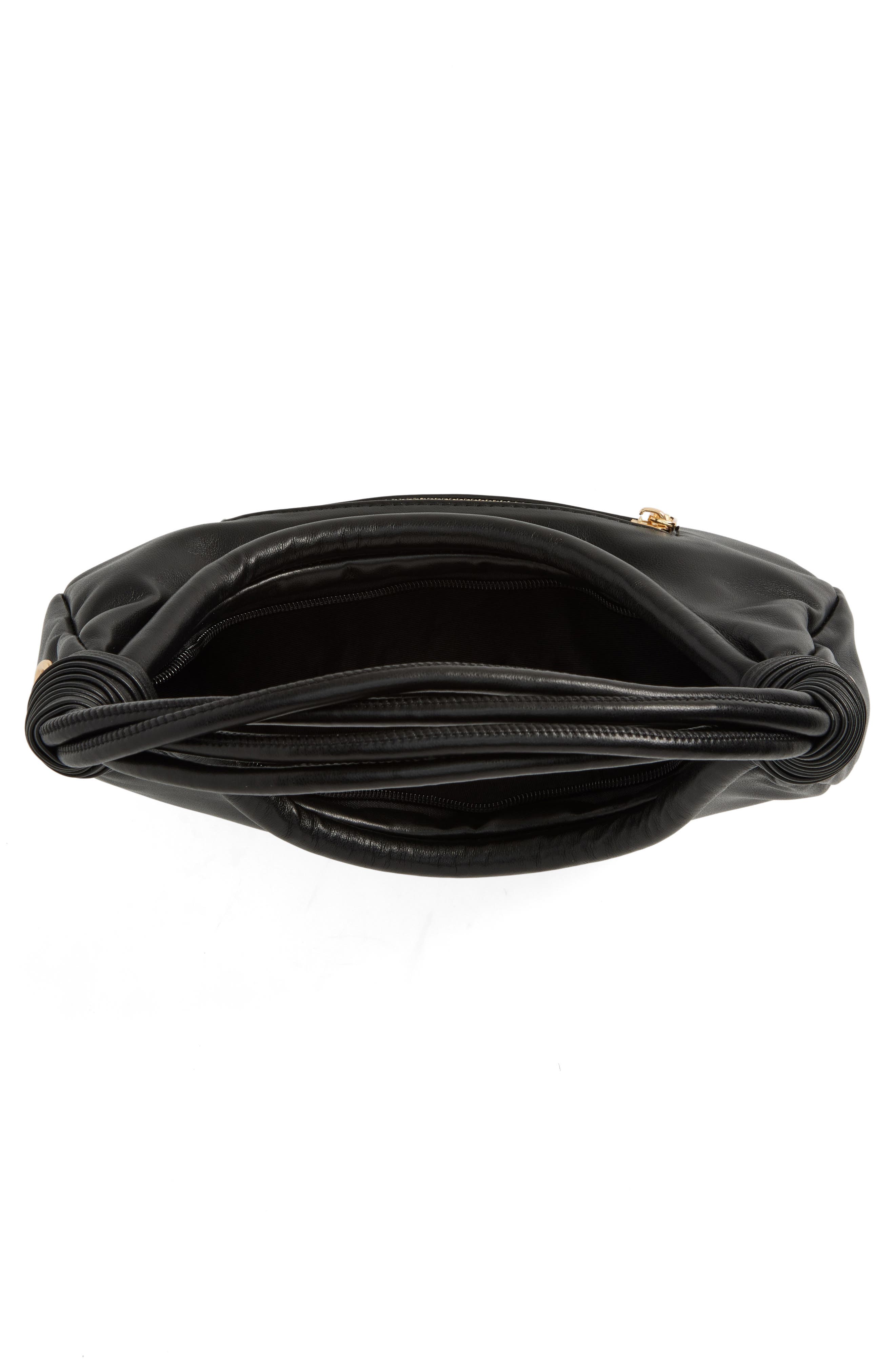 URBAN EXPRESSIONS HANDBAGS Faux Leather Crossbody Bag, Alternate, color, Black