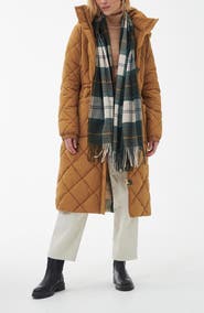 Barbour Hailes Tartan Fringe Scarf