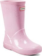 Hunter Kids' Original First Classic Glitter Rain Boot