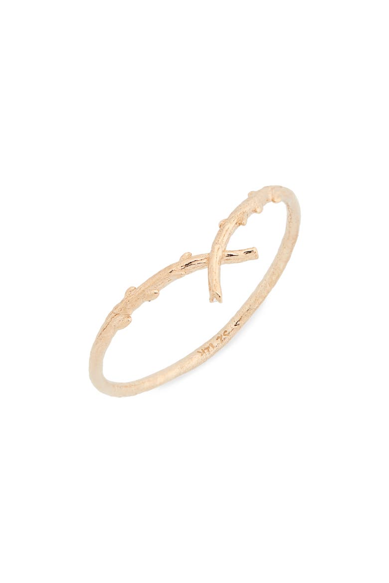 Woodland Ring, Main, color, GOLD
