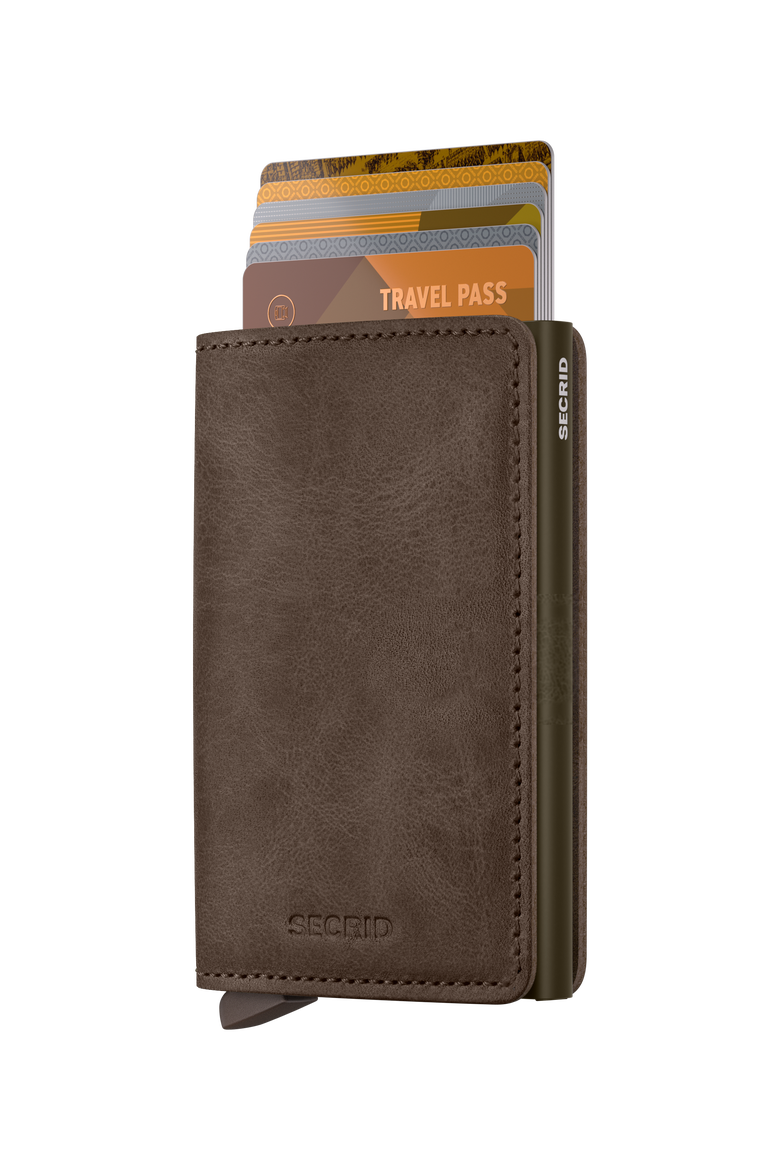 Slimwallet Vintage, Alternate, color, Oak