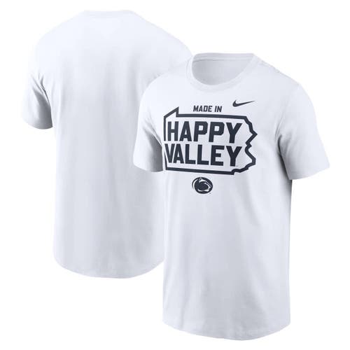 Nike White Penn State Nittany Lions Campus Local T-shirt
