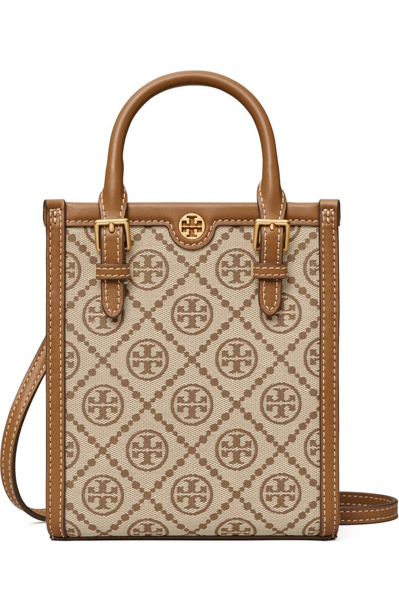 Tory Burch T Monogram Jacquard Mini Tote, Main, color,