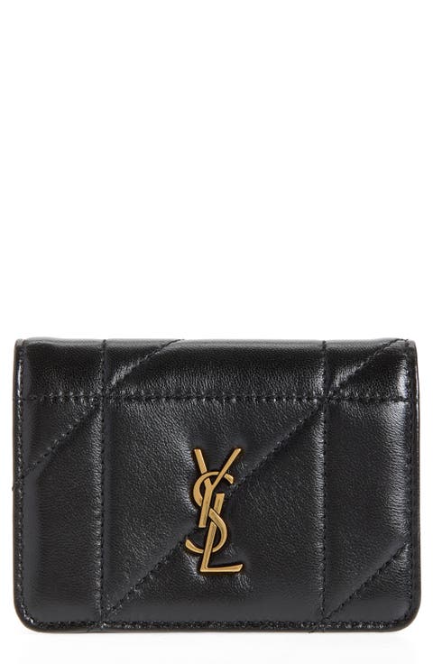 Jamie Carré Rive Gauche Matelassé Leather Bifold Card Case