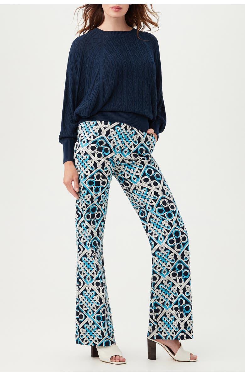 Trina Turk Blue Cove Pullover, Alternate, color, Indigo