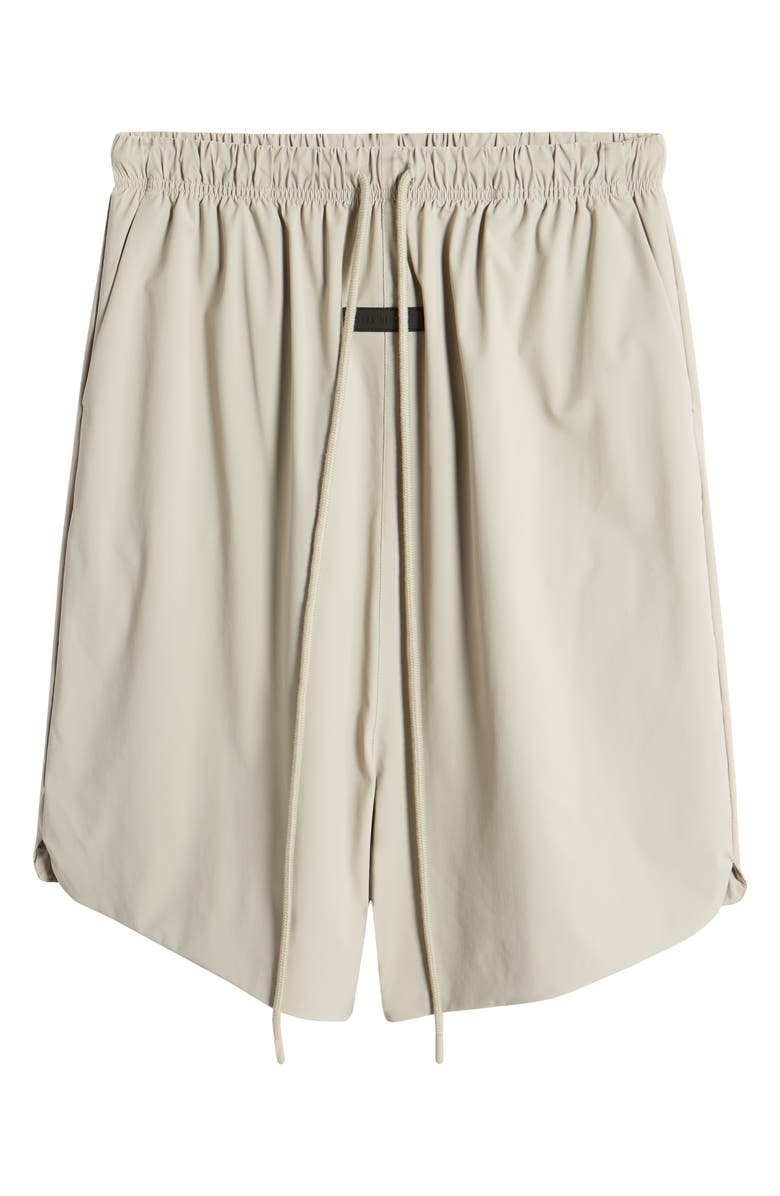 Fear of God Essentials Relaxed Stretch Nylon Shorts, Main, color,