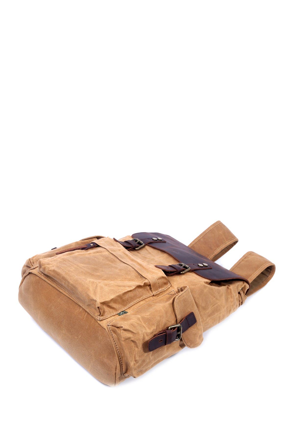THE SAME DIRECTION Stone Creek Waxed Canvas Backpack, Alternate, color, 