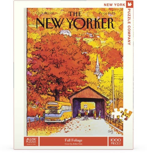 Covered Bridge 1000 Piece Puzzle