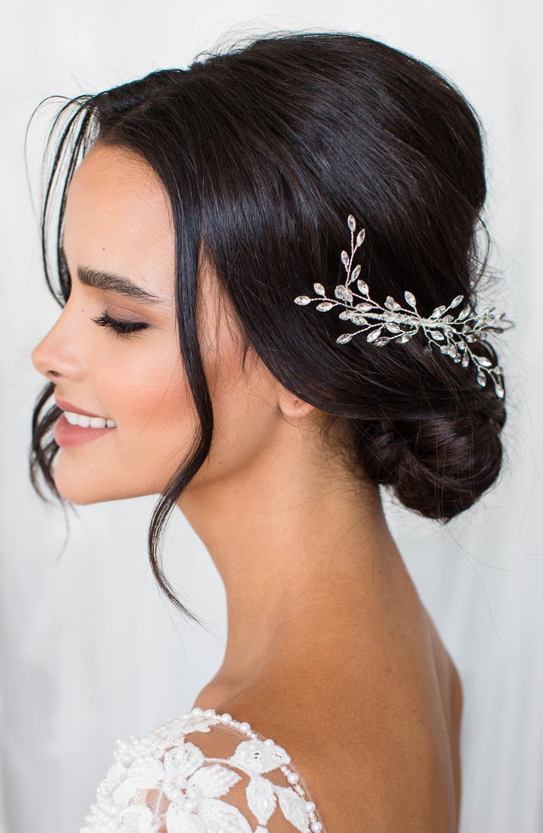 Brides & Hairpins Suri Comb, Main, color, Silver