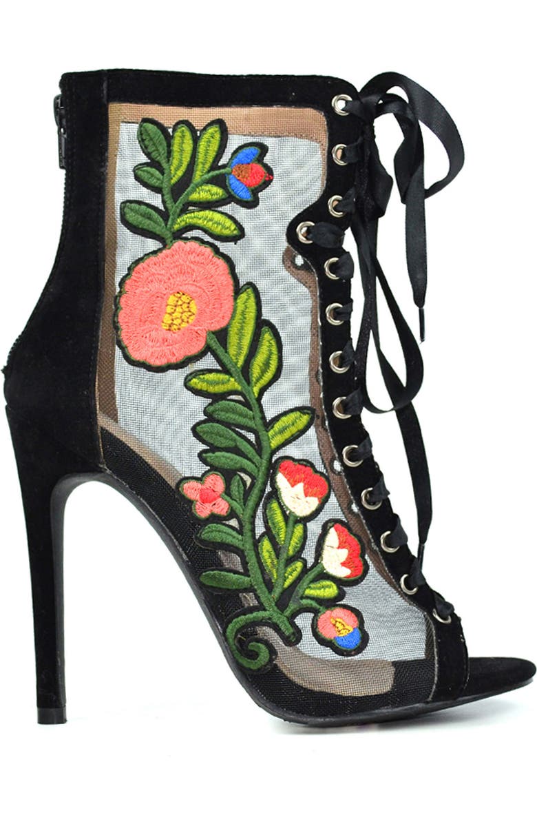 CHASE AND CHLOE Rhode Lace-Up Boot, Alternate, color,