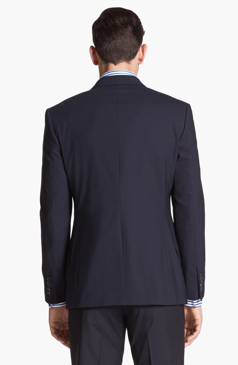 Paul Smith London Wrinkle Free Stretch Wool Travel Suit, Alternate, color,