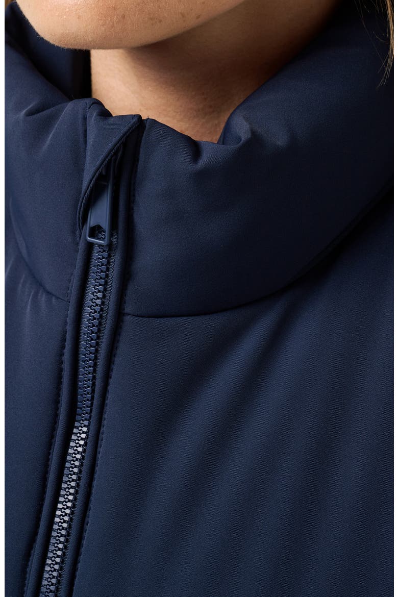 Quilted Midweight Stretch Jacket, Alternate, color, NAVY BLAZER