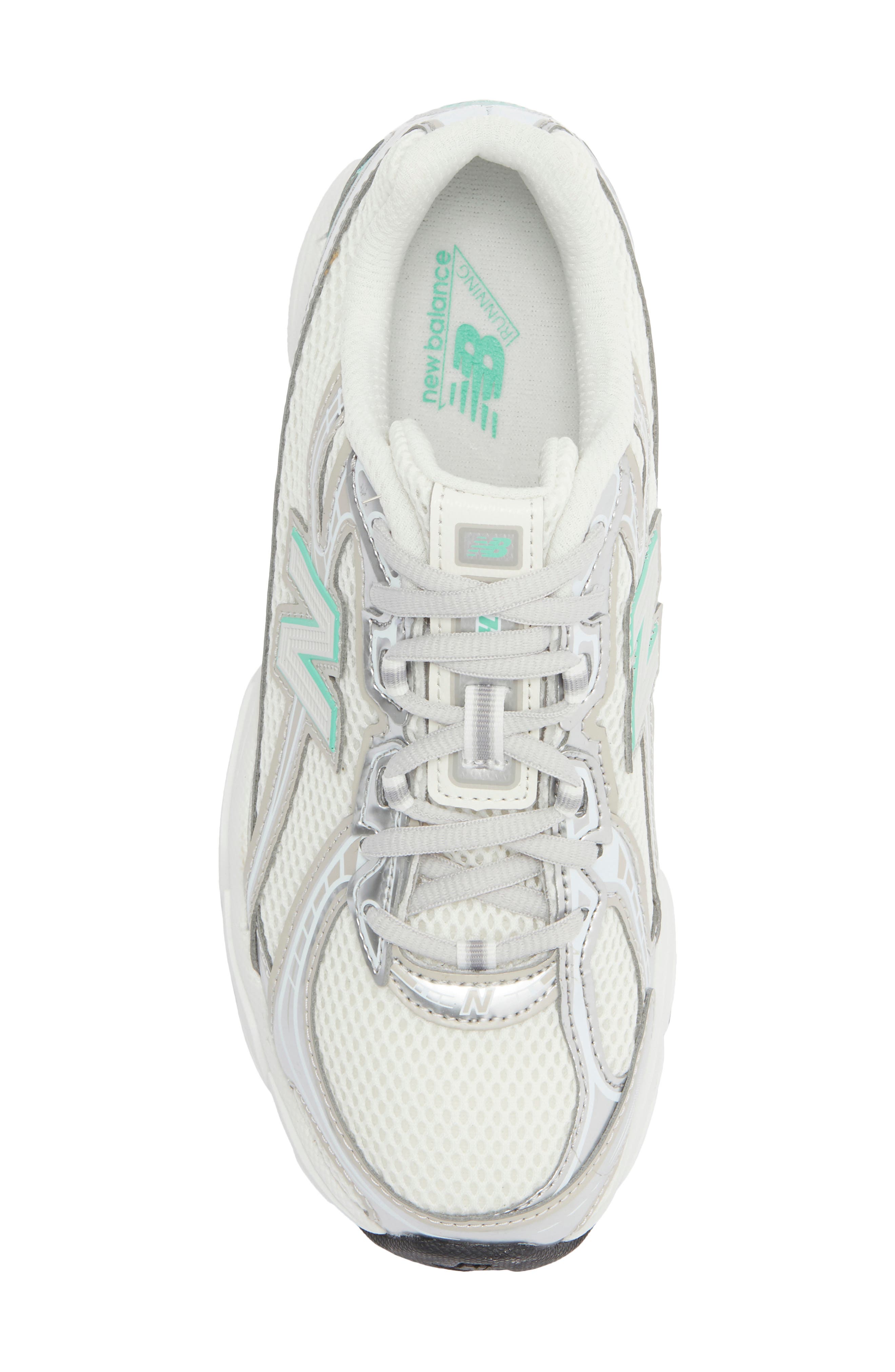 New Balance Kids' 740 Sneaker, Alternate, color, Silver Metallic/ Deep End
