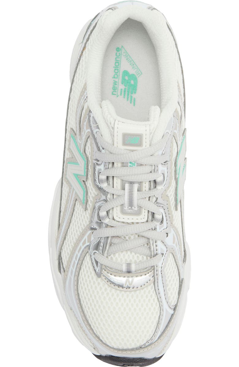 New Balance Kids' 740 Sneaker, Alternate, color, Silver Metallic/ Deep End