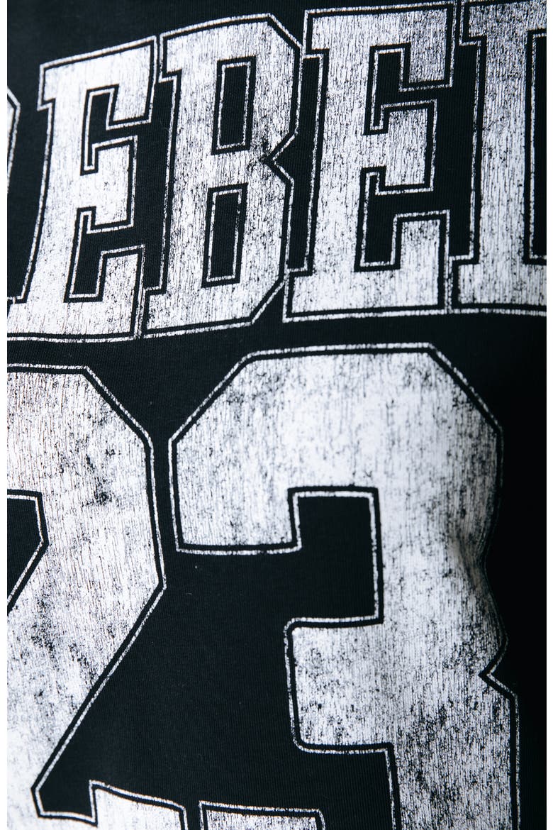 Rebel 23 Dropped Shoulder Sweat, Alternate, color, Black