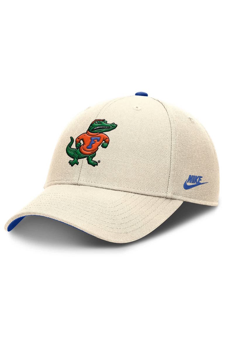 Nike Men's Nike Natural Florida Gators Rise Legacy Adjustable Hat, Main, color,