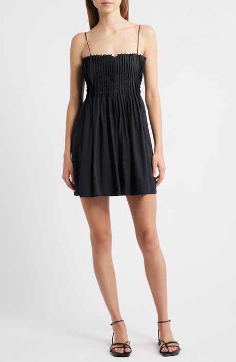 MANGO Gaia Pintuck A-Line Dress