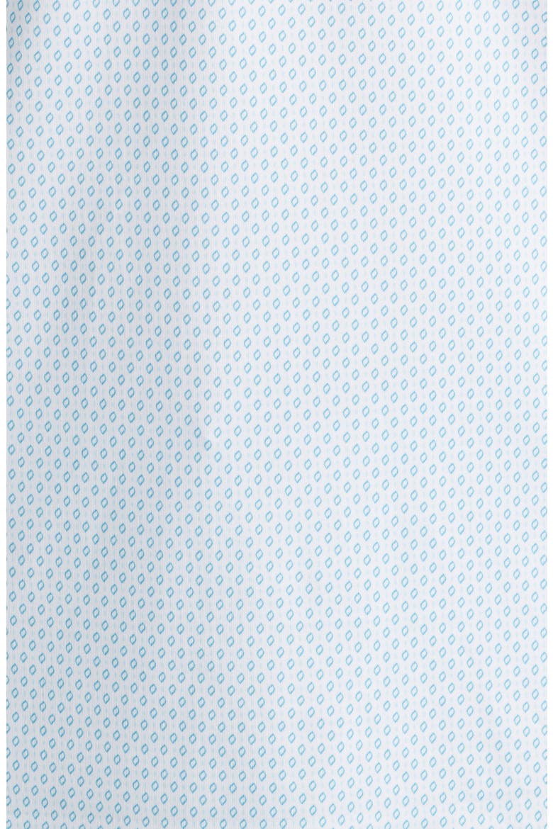 Connors Geo Print Performance Jersey Polo, Alternate, color, WHITE