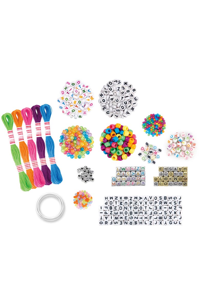 Shimmer 'N Sparkle Abc Fashion Diy Bead Bracelets Kit, Alternate, color, Multicolored