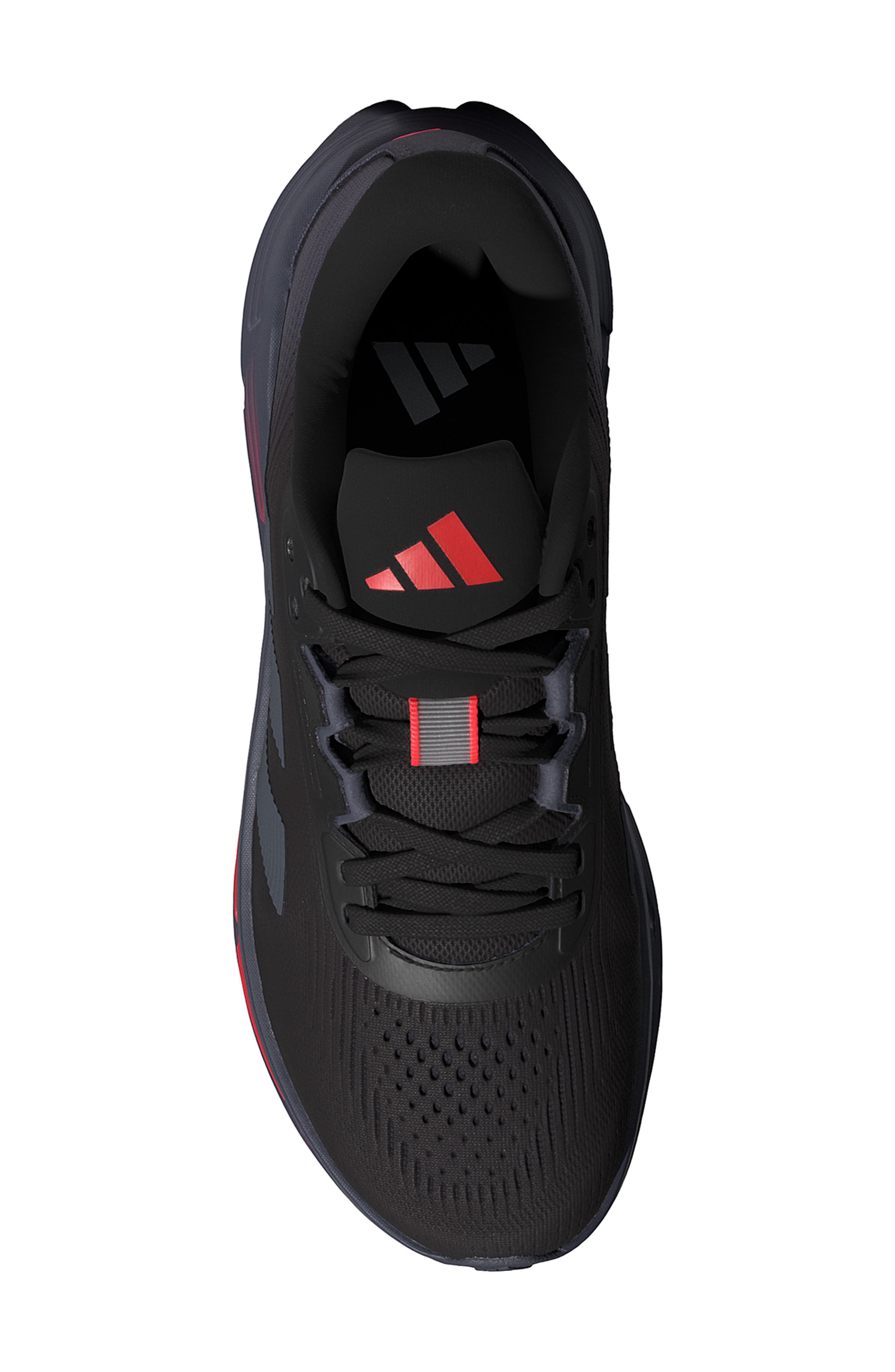 adidas Questar 3 Running Shoe, Alternate, color, Core Black/ Onix/ Lucid Red