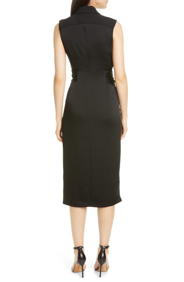 Simkhai Jonathan Simkhai Twist Waist Dress, Alternate, color, 