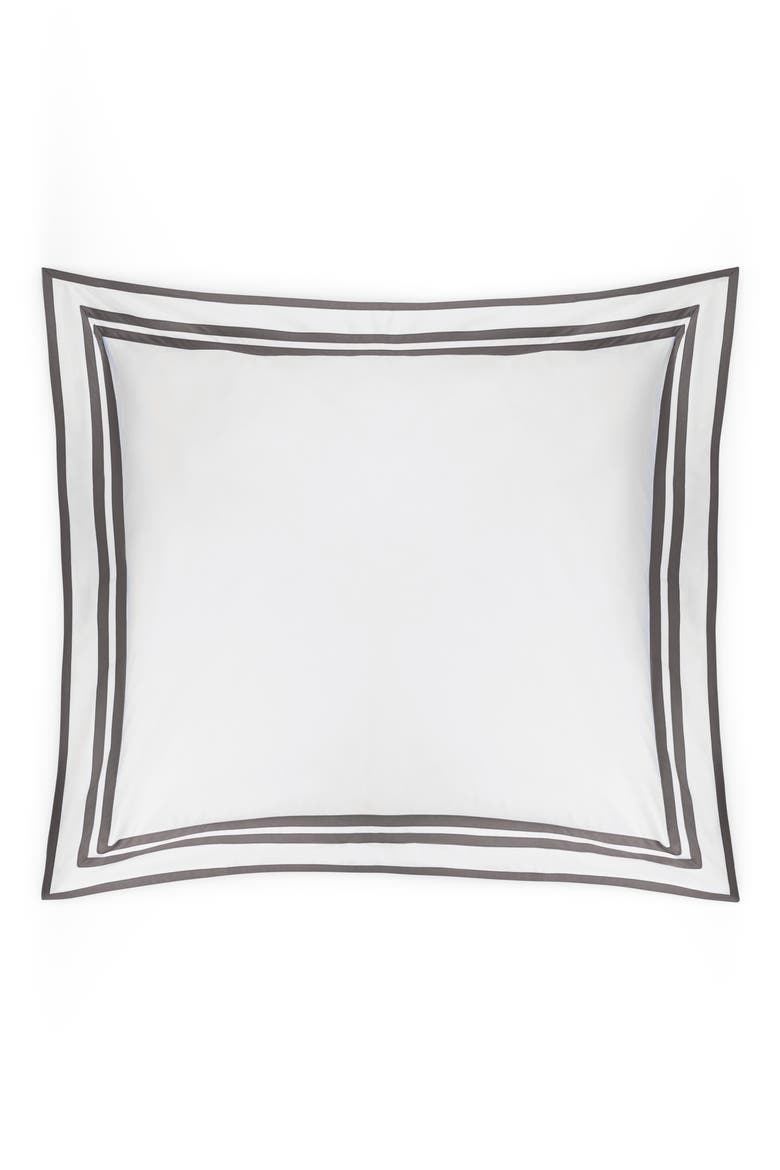 Meridian Euro Sham, Main, color, CHARCOAL