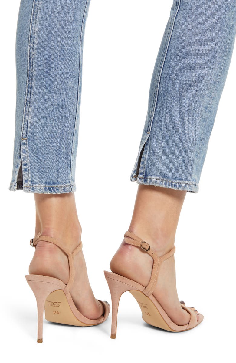 Citizens of Humanity Olivia High Waist Back Seam Crop Skinny Jeans, Alternate, color, 