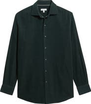Peter Millar Cotton 
Cashmere Corduroy Button-Up Shirt