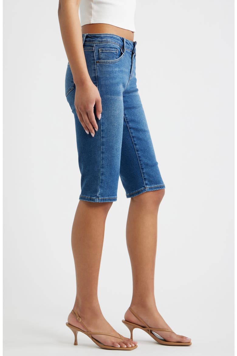 Low Rise Capri Jeans, Alternate, color, DARK BLUE
