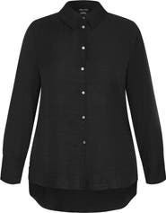 City Chic Bella Button-Up Shirt