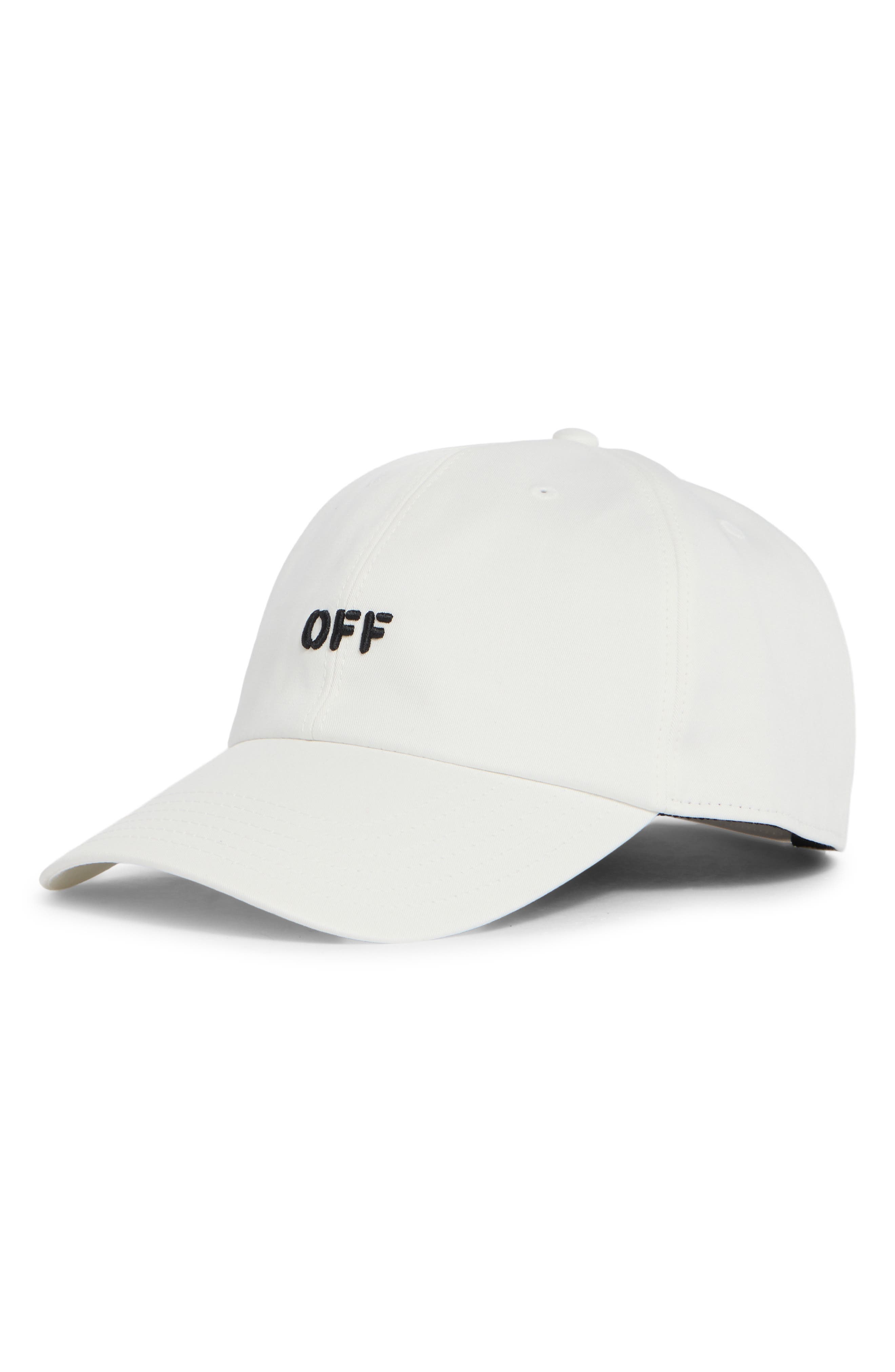 Off Stamp Curved Brim Baseball Cap