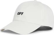 Off-White Off Stamp Curved Brim Baseball Cap