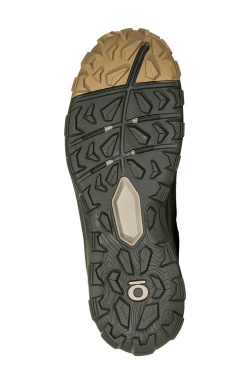 Oboz Katabatic Low Hiking Sneaker In Drizzle