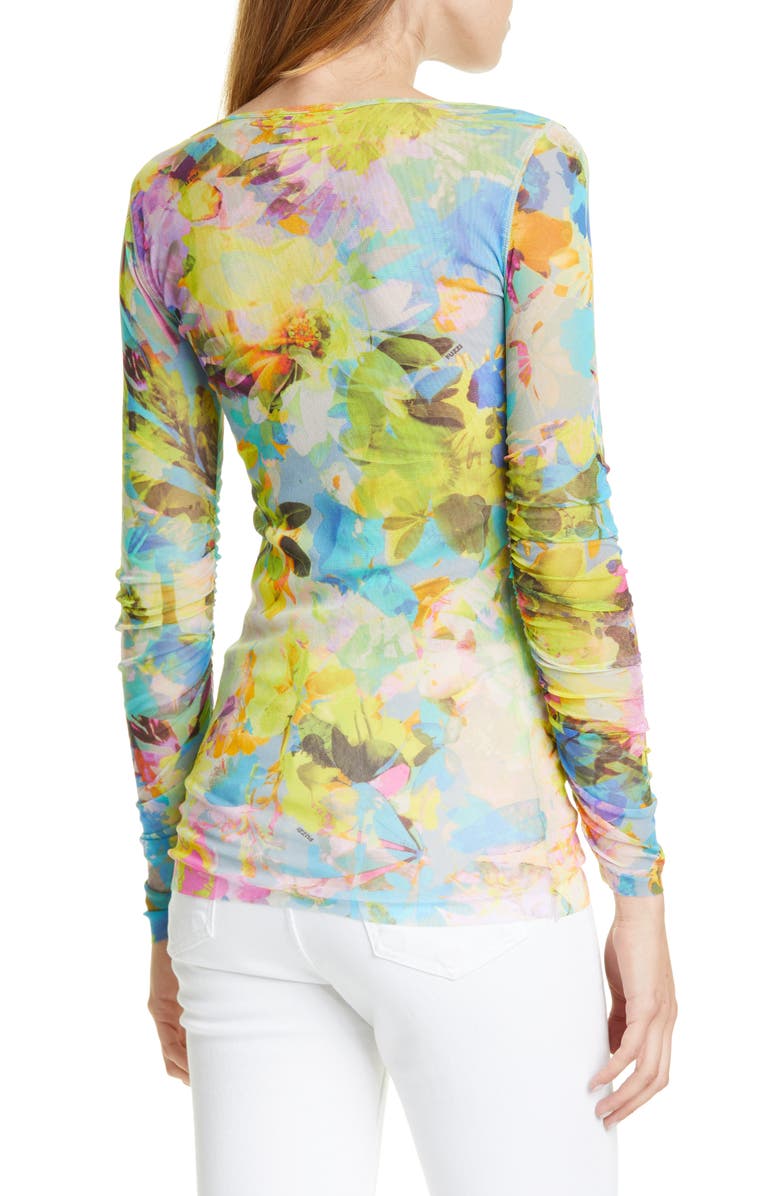 Fuzzi Floral Long Sleeve Top, Alternate, color,
