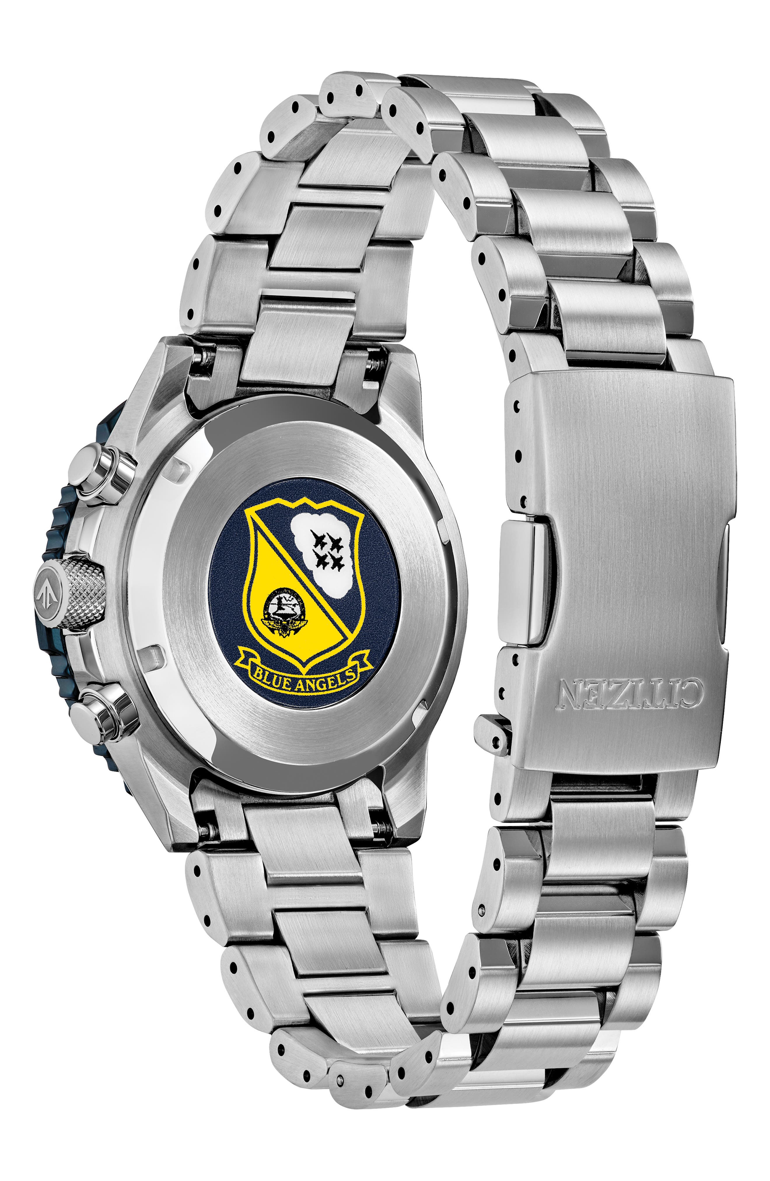 Promaster Navihawk Blue Angels Eco-Drive Chronograph Bracelet