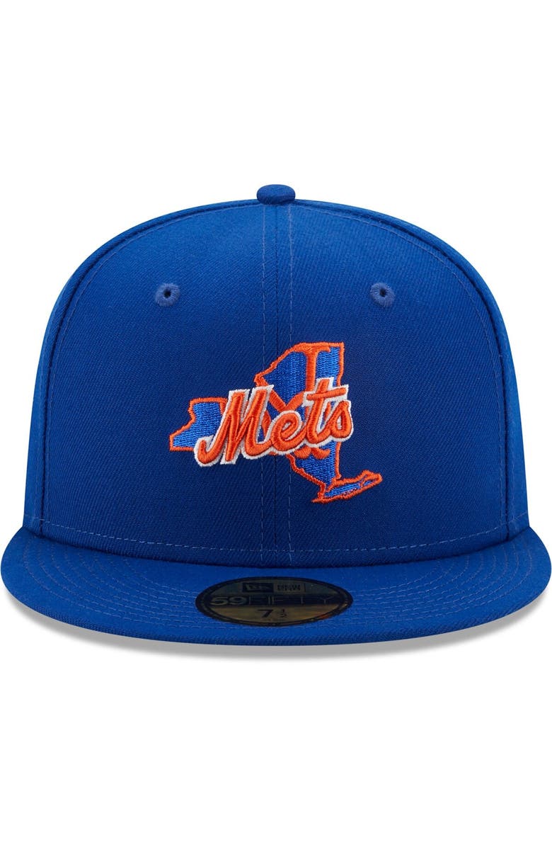 New Era Men's New Era Royal New York Mets Local II 59FIFTY Fitted Hat, Alternate, color, 