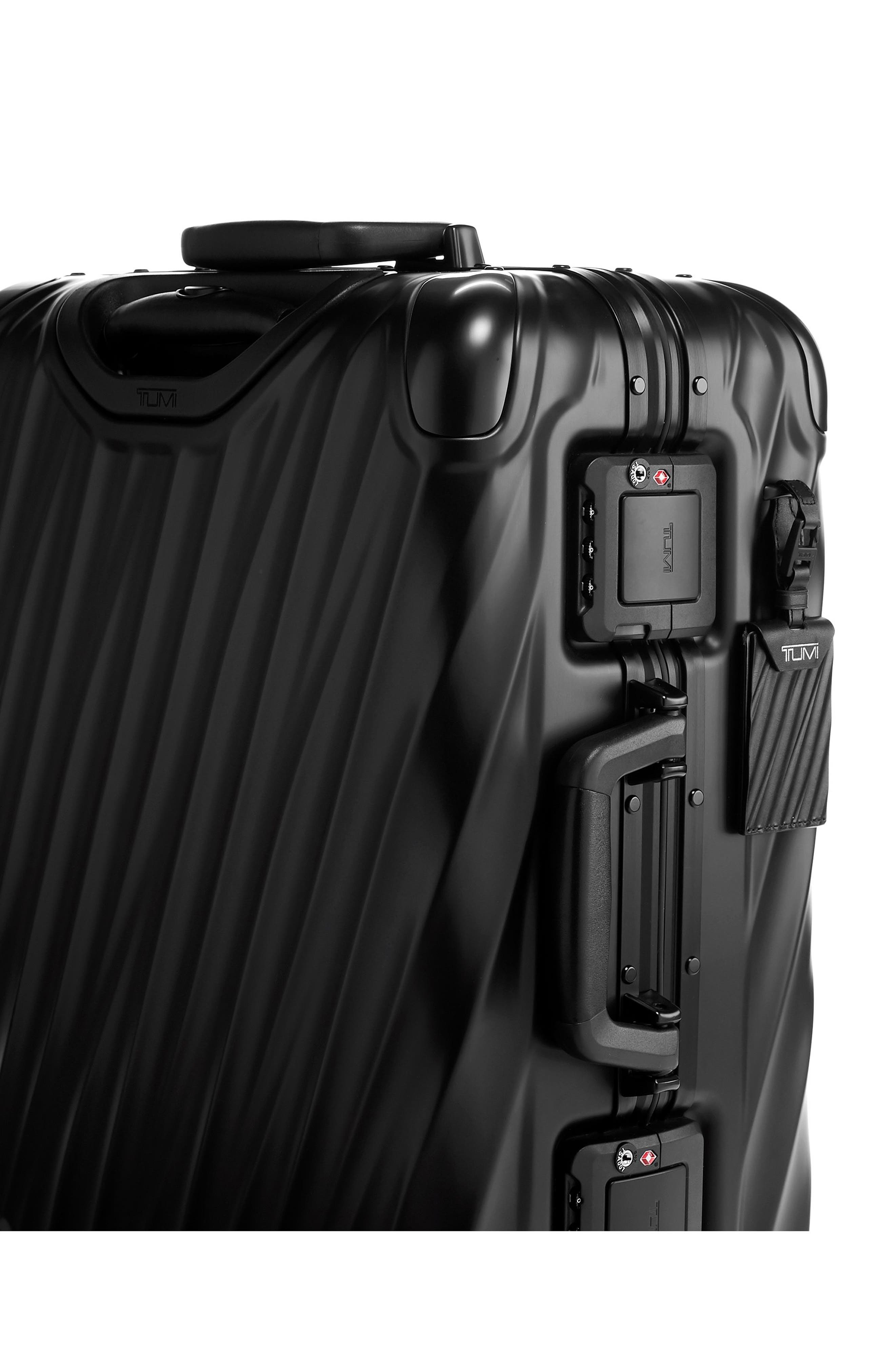 TUMI 19 Degree Aluminum 22-Inch Wheeled Carry-On Bag, Alternate, color, Matte Black
