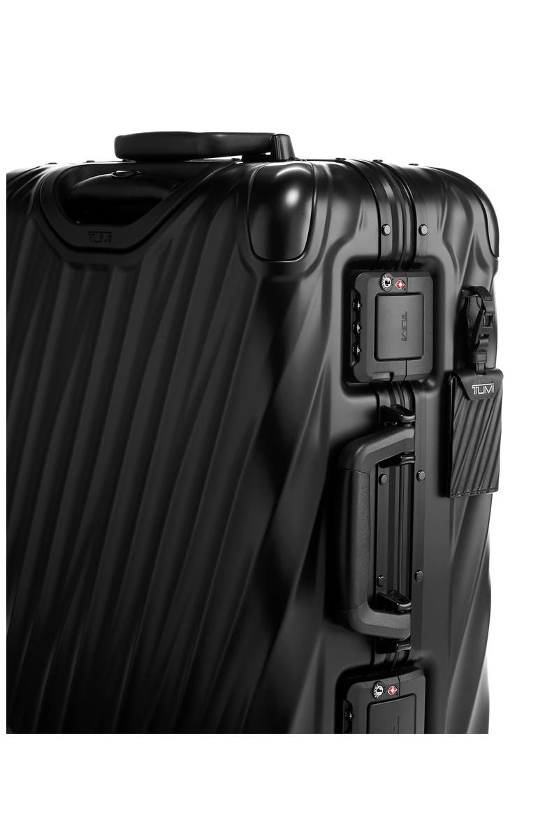 19 Degree Aluminum Large Carry-On, Alternate, color, MATTE BLACK