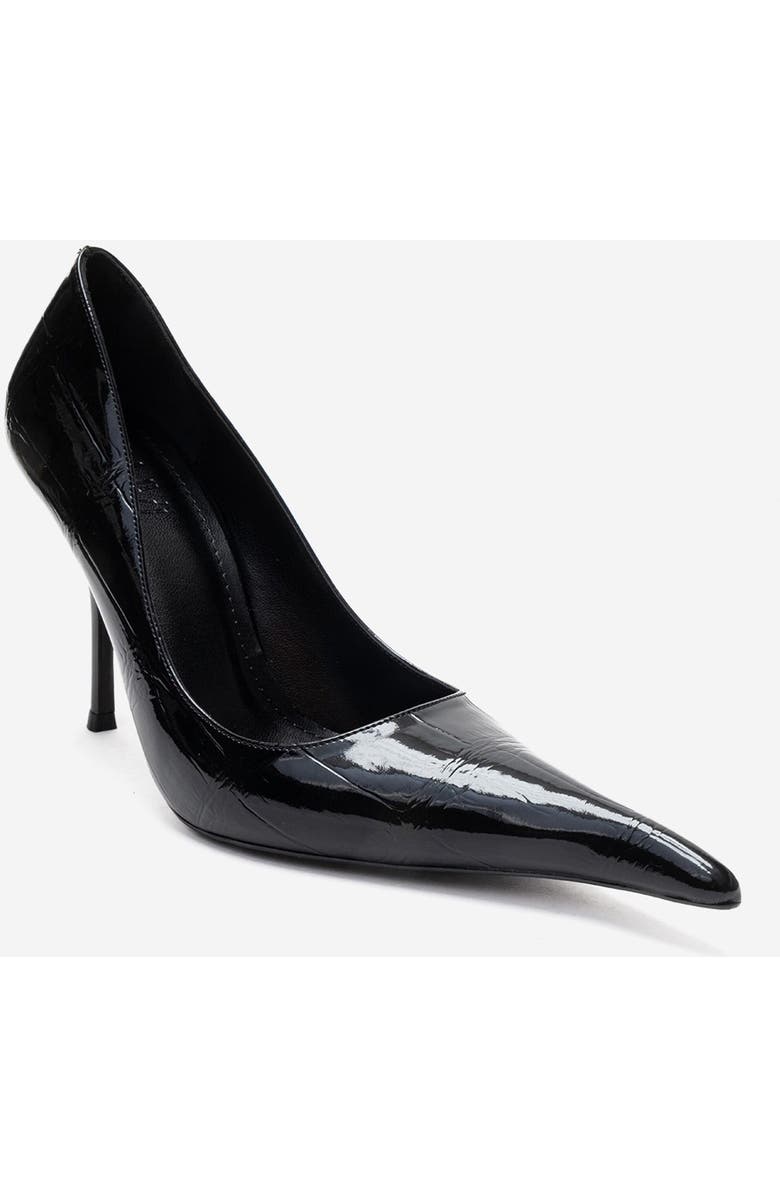 Prologue Shoes Luce Pointed Toe Stiletto Pump, Main, color, Black Print