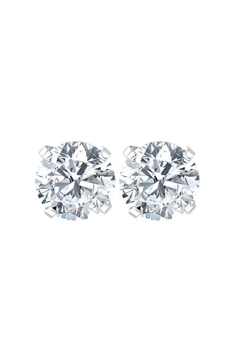 1 Carat (ctw) Diamond Studs in 14k or Gold Lab Grown