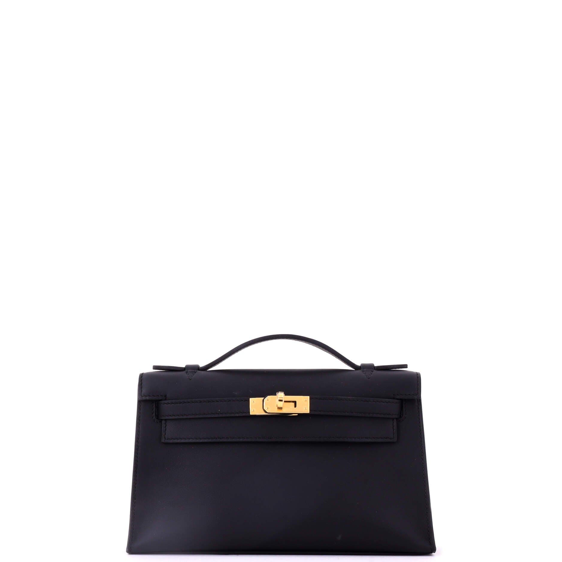 Kelly Pochette Swift, Main, color, Black